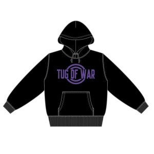 画像1: つなひきファン プルオーバーパーカ