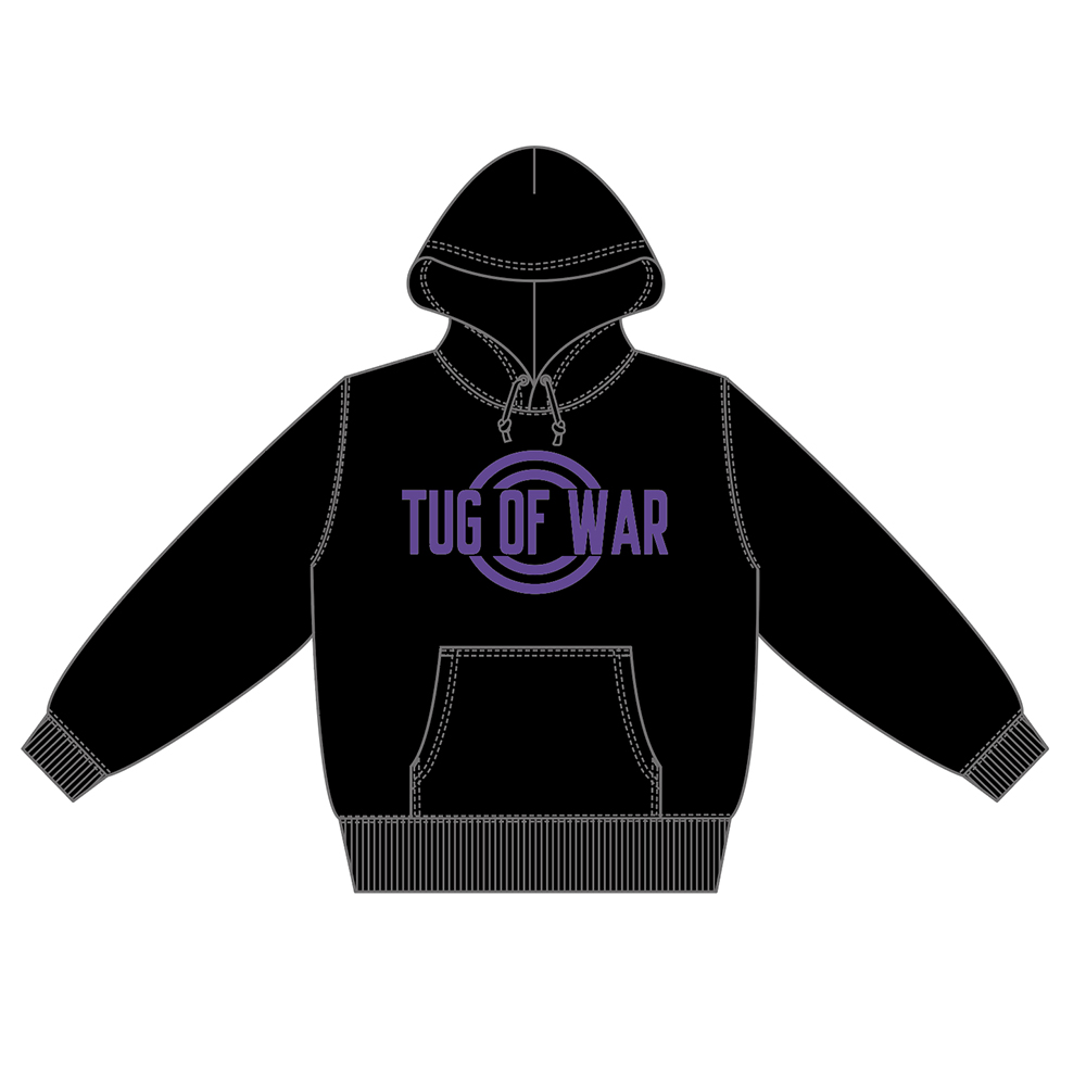 画像1: つなひきファン プルオーバーパーカ